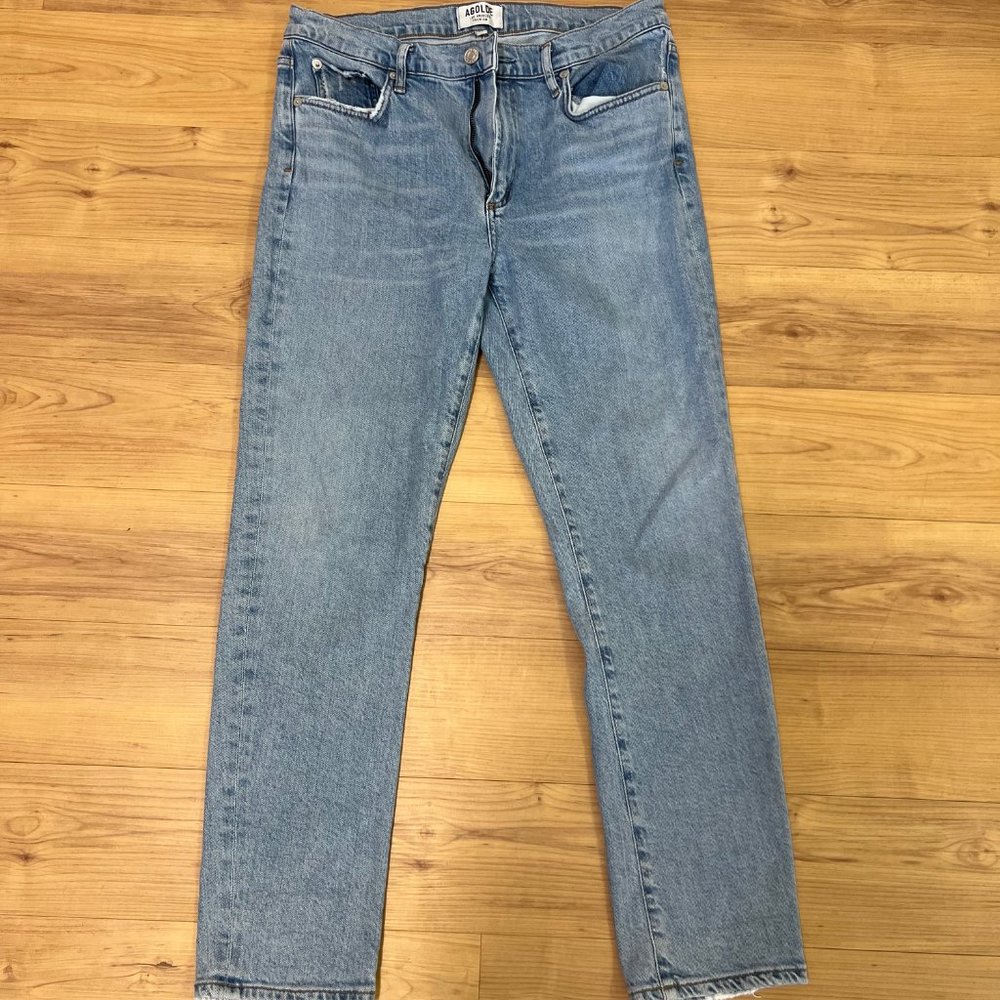 Agolde Light Wash Denim